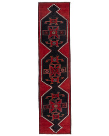 Vintage Turkish Runner Rug Nalare