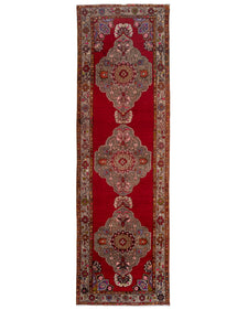 Vintage Turkish Runner Rug Vaeva