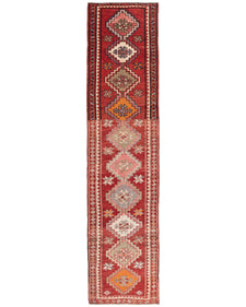 Vintage Turkish Runner Rug Mimova