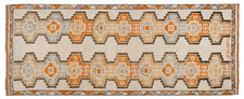 Vintage Turkish Runner Rug Kelur