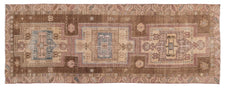 Vintage Turkish Runner Rug Timel