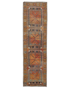Vintage Turkish Runner Rug Salove