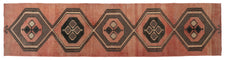 Vintage Turkish Runner Rug Kamemi