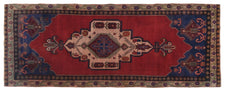 Vintage Turkish Runner Rug Carenia