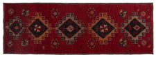 Vintage Turkish Runner Rug Tulun