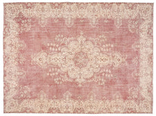 Vintage Distressed Rug Zruvreox