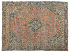 Vintage Persian Rug Nesavi