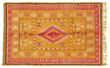 Vintage Moroccan Rug Zevial