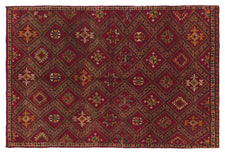Vintage Moroccan Rug Qylon