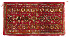 Vintage Moroccan Rug Zeyvon