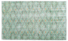 Vintage Distressed Rug Savrian