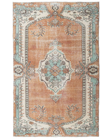 Vintage Distressed Rug Veyraia