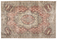 Vintage Distressed Rug Waem