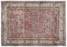 Vintage Distressed Rug Belris