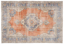 Vintage Distressed Rug Vrabbeict
