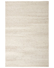 Wool Soumak Rug in cream - Custom - 12' Wide