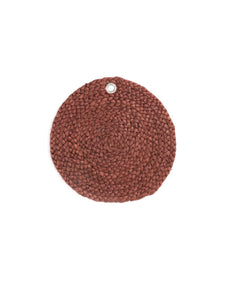 Full Moon Rug in berry swatch