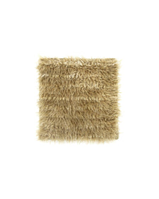 Mohair Shag in golden olive swatch