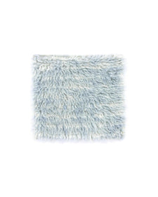 Mohair Shag in powder blue swatch