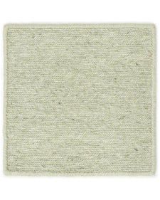 Wool Soumak Rug in sage swatch