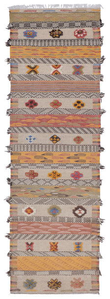 Moroccan Kilim Runner Rug Vimien