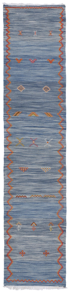 Moroccan Kilim Runner Rug Tovualo