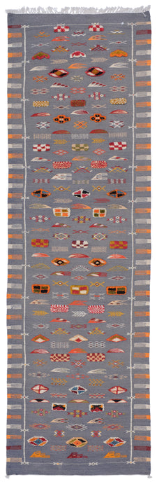 Moroccan Kilim Runner Rug Gataol
