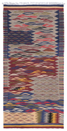 Moroccan Kilim Rug Megoese