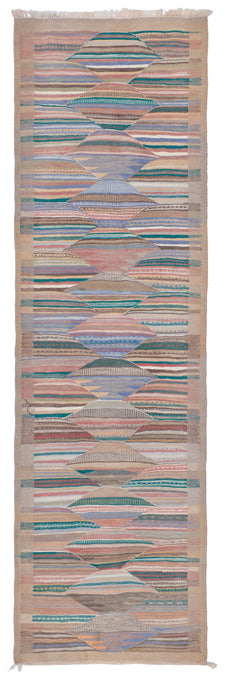 Moroccan Kilim Runner Rug Nuese