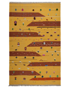 Vintage Kilim Rug Halene