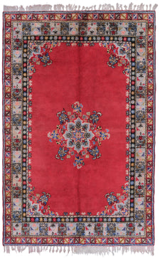 Vintage Moroccan Rug Rasoel