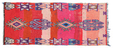 Vintage Moroccan Runner Rug Bohle