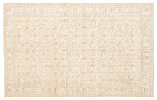 Vintage Distressed Rug Burgunde