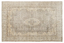 Vintage Distressed Rug Mahmud