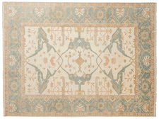 Vintage Oushak Rug Petronilo