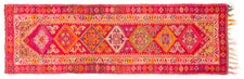 Vintage Turkish Runner Rug Leibak