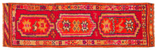 Vintage Turkish Runner Rug Agurne
