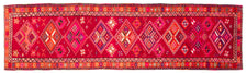Vintage Turkish Runner Rug Nare