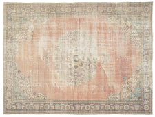 Vintage Distressed Rug Clef