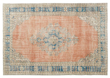 Vintage Distressed Rug Shyamapada