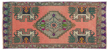 Vintage Turkish Runner Rug Lameh