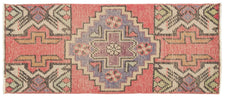 Vintage Turkish Runner Rug Riham