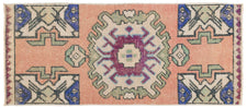 Vintage Turkish Runner Rug Olari