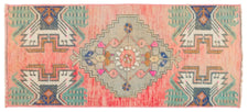 Vintage Turkish Runner Rug Wyneken