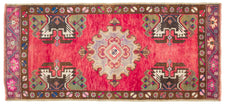 Vintage Turkish Runner Rug Donaldina