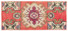 Vintage Turkish Runner Rug Miglute
