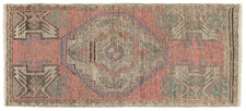 Vintage Turkish Runner Rug Sven