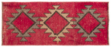 Vintage Turkish Runner Rug Klazina