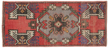 Vintage Turkish Runner Rug Teodulo