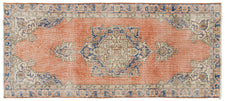Vintage Distressed Runner Rug Cinders